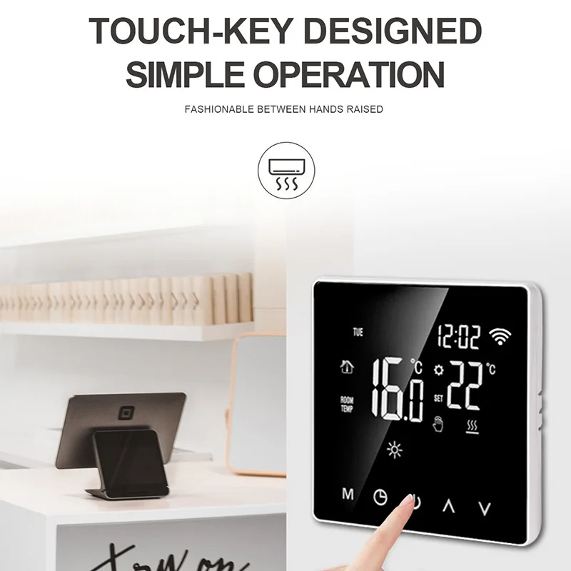 

Tuya WiFi Smart Thermostat,Electric Heating Water Gas Boiler Temperature Controller Work With Alexa Google Home Alice Smart Home