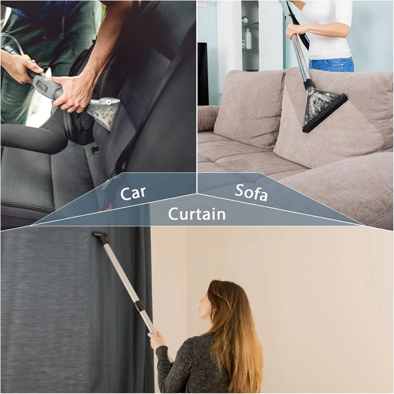 Набор из 3 адаптеров для шлангов Универсальный-резиновый адаптер пылесоса