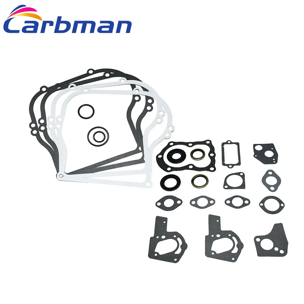 Carbman Complete Gasket Set for Briggs & Stratton 297615 397145 495603 4&5 HP Engine