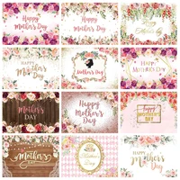 mocsicka happy mother%e2%80%99s day photo background flowers rose best mom birthday party banner photography backdrops photocall studio