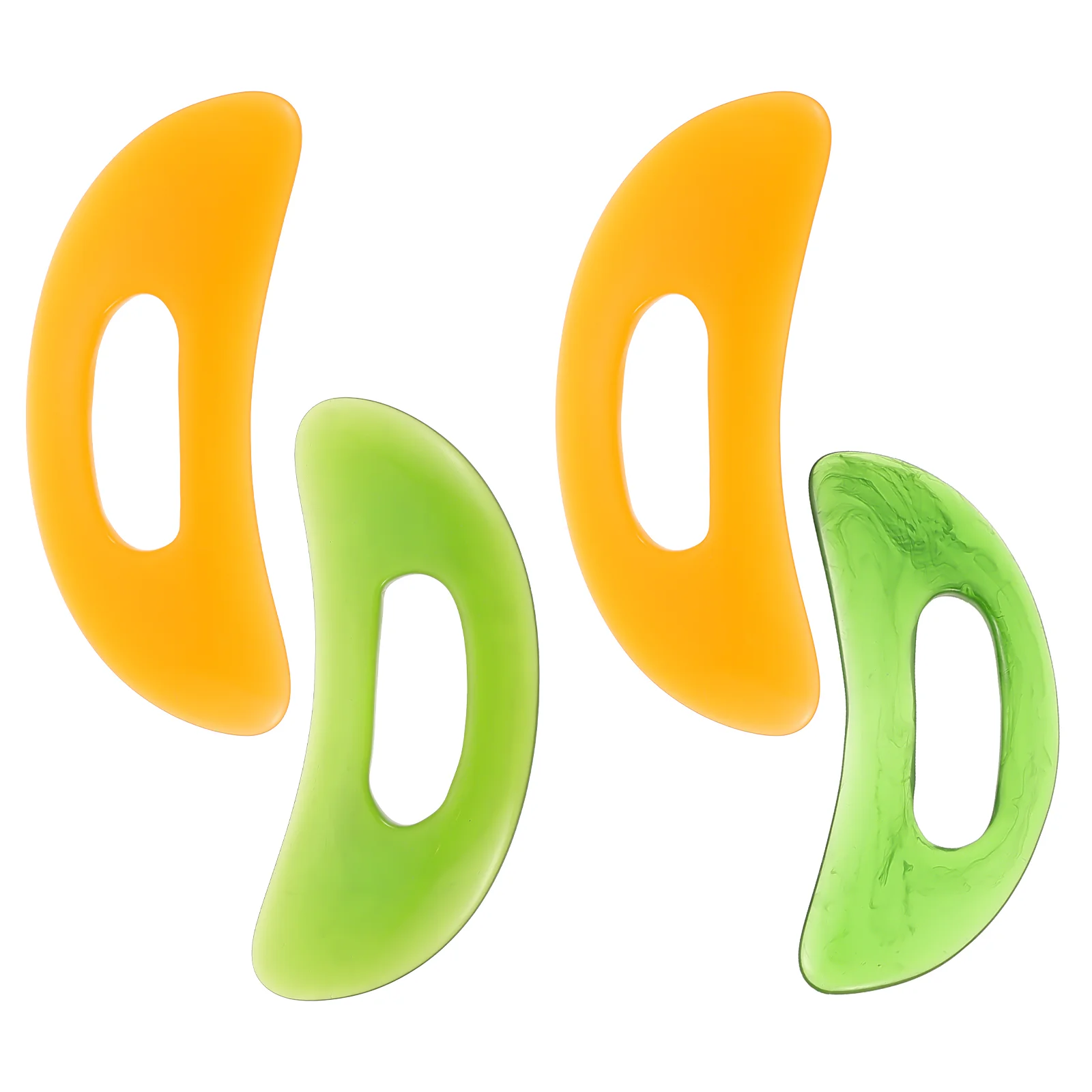 

4pcs Scraping Tool Scraping Plate Tool for health Resin Wax Scraping Tool for Gift