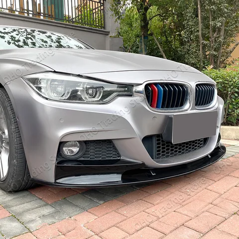 Для BMW F30 F31 F35 3 серии M Sport 2012-2018 авто передний бампер спойлер губа Комплект кузова автомобиля ABS пластиковый нижний разделитель защитная пластина