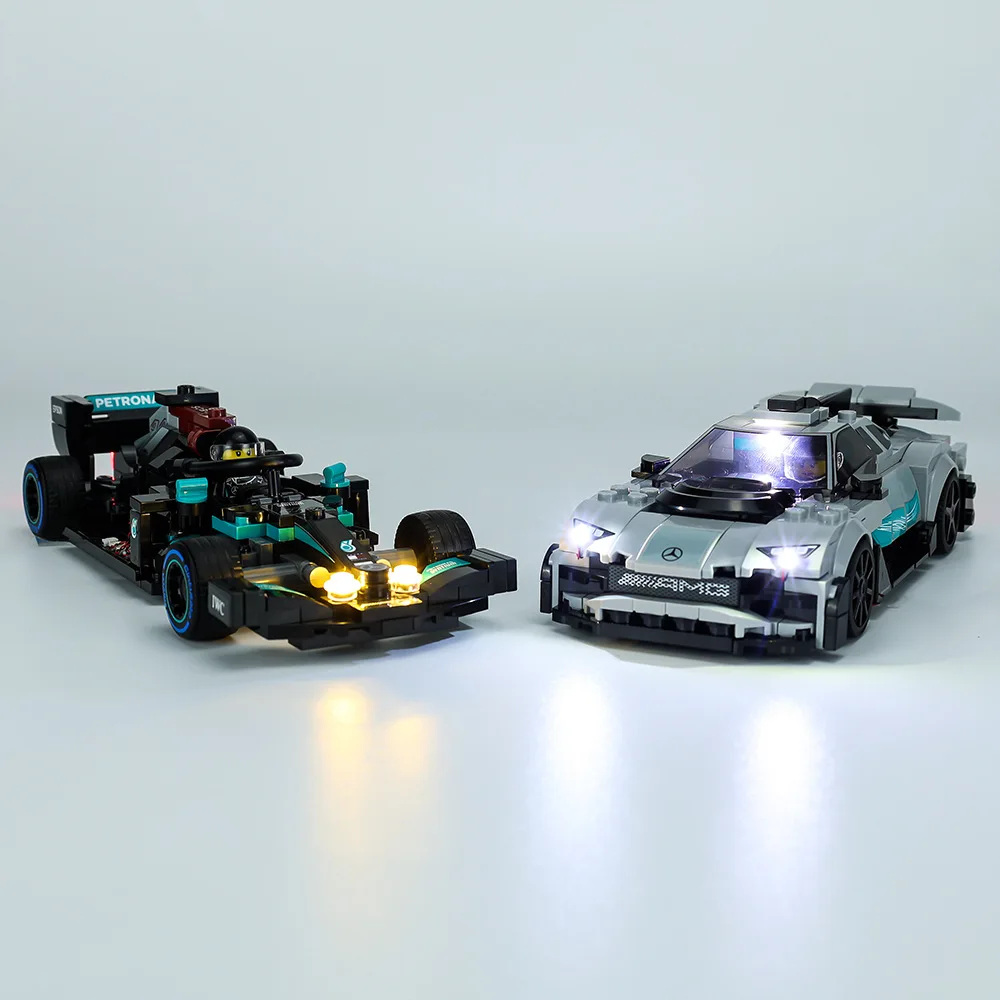 Без строительных блоков лампа освещения для Mercedes-AMG F1 W12 E Performance и Project One 76909