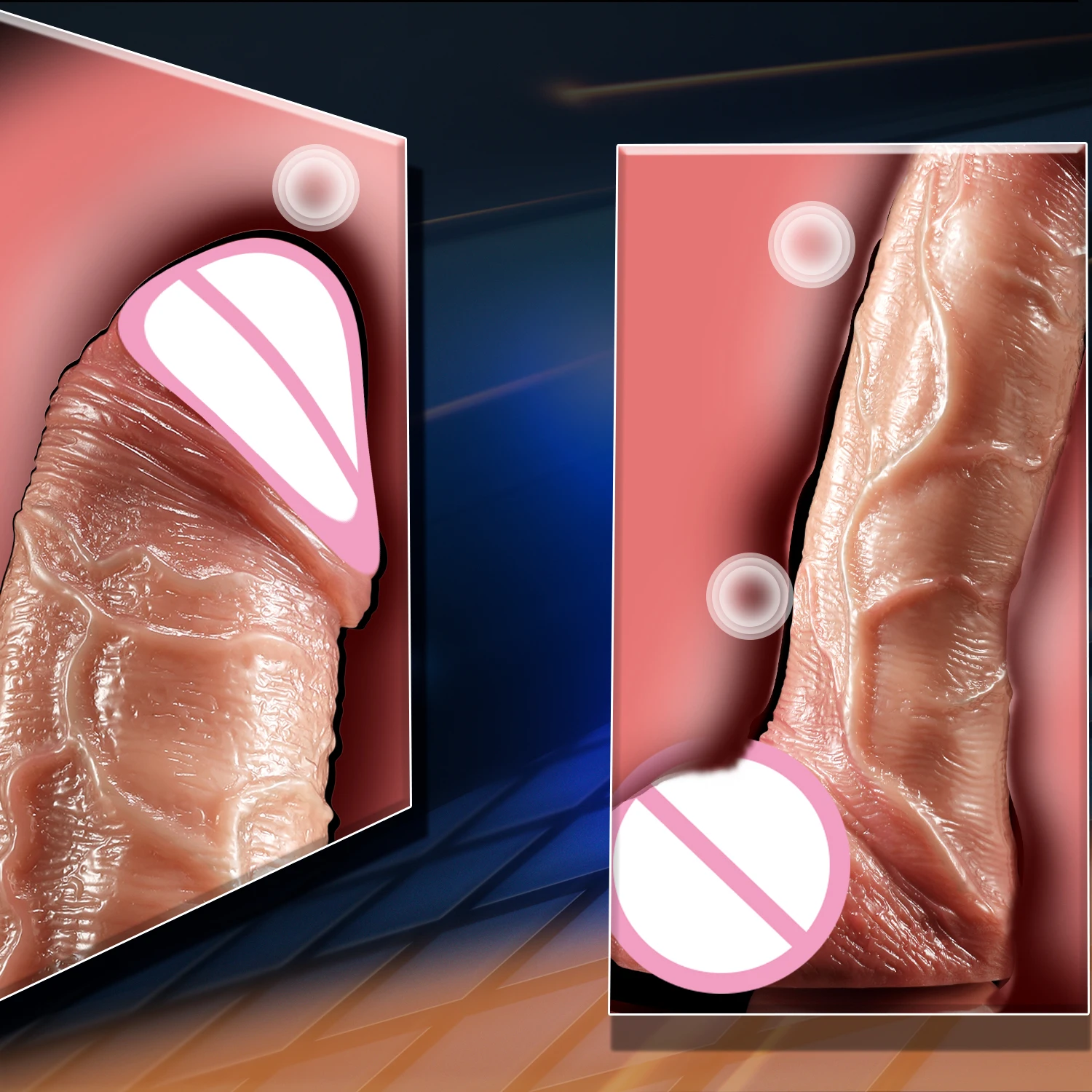 Огромный фаллоимитатор массаж простаты женская мастурбация секс-игрушки