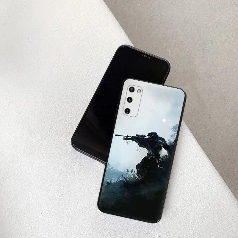 Матовый чехол для телефона Samsung Galaxy S23 5G S22 S21 S20 Ultra S10 Plus FE Note 20 10 9 армейский солдат