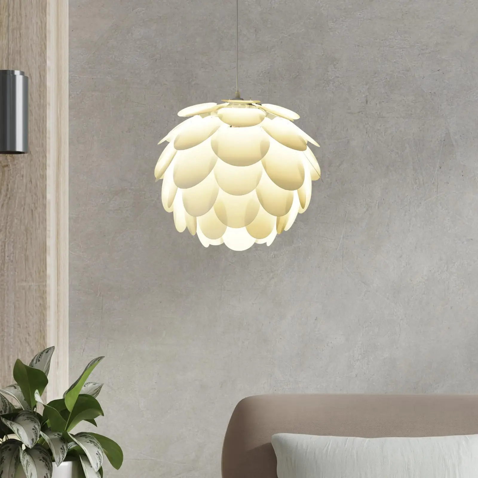 

Decorative Lampshade Hanging Light Fixture Cover Replacement Minimalist for Hotel Teahouse Balcony Kitchen Island Decoration
