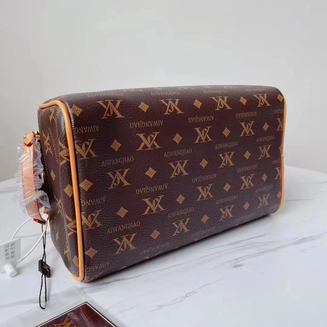 Женская сумка для макияжа с изображением старого цветка новый стиль