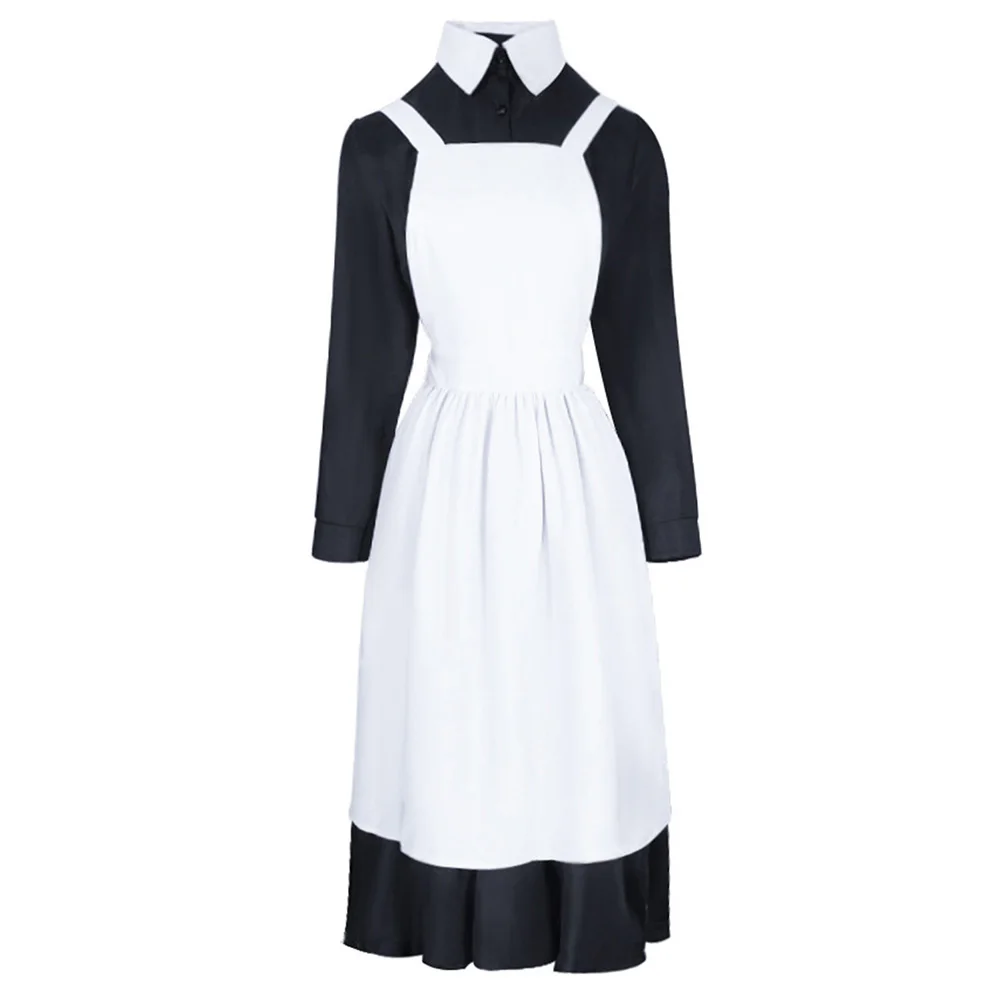 

Promised Neverland Isabella Cosplay Costume Maid Dress Outfits Halloween Carnival Suit