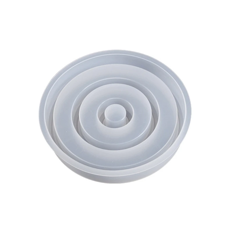 

Round Concrete Holder Tray Mold Lipstick Storage Box Mold Jewelry Display Tray Mold Color Concentrate Holder Dropship