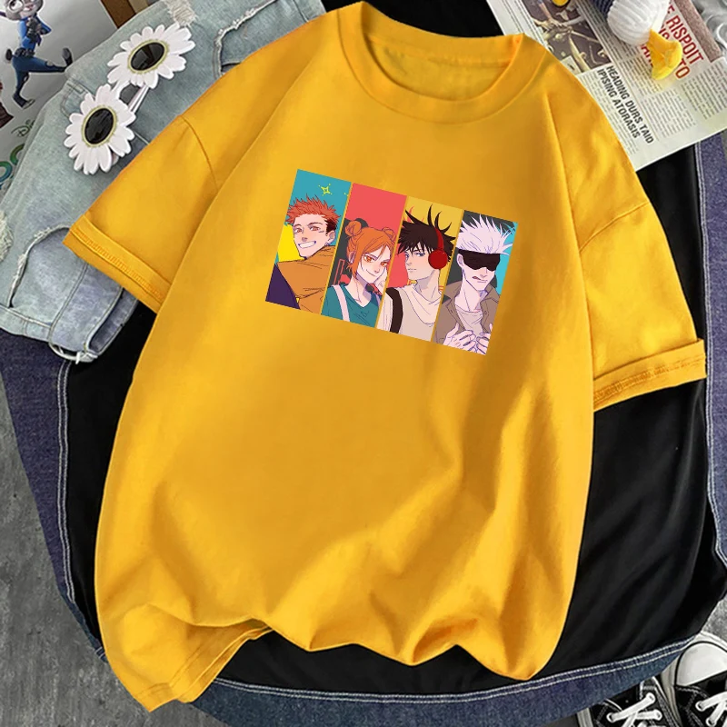 

Футболка женская из дышащей ткани, спортивный топ с коротким рукавом в стиле хип-хоп, мягкая рубашка в стиле Харадзюку, с мультяшным персона...