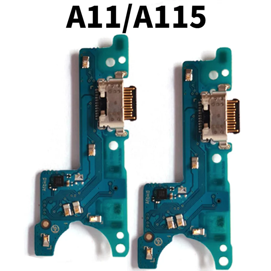 USB Charging Dock Charger Port Type C Plug Flex Cable Microphone Connect Board For Samsung Galaxy A11 SM-A115F A115F | Мобильные
