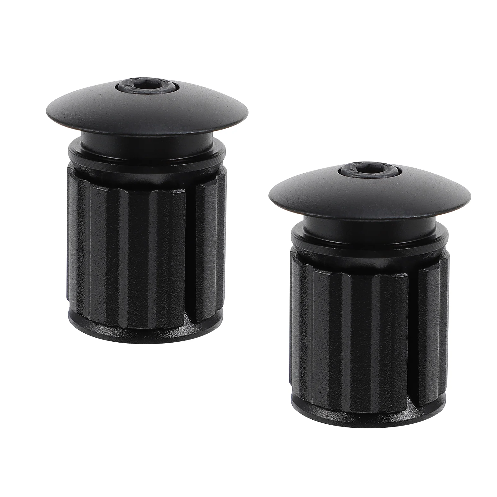 

2 Pcs Bicycle Handlebar MTB Handles' Plug End Caps Cycling Supplies Expand Bike Accessories Ends Alloy