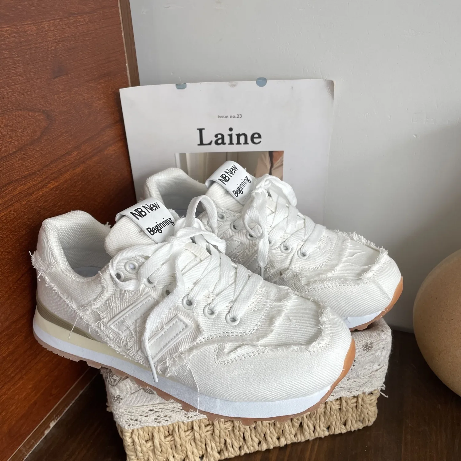 Кроссовки женские с круглым носком повседневные эспадрильи на платформе