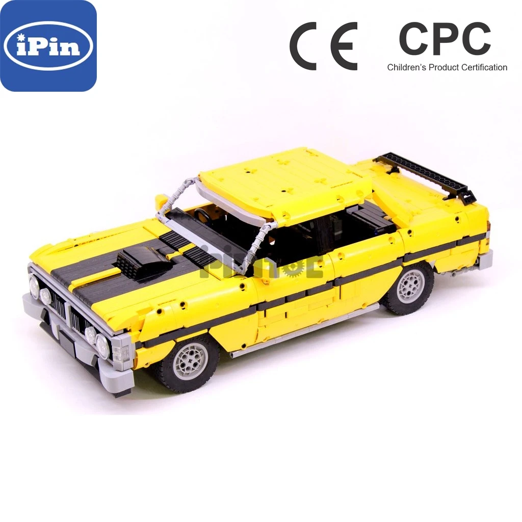 

Moc-6296 1971 Falcon classic sports car 1870pcs technology assembly and splicing building blocks New Year gift