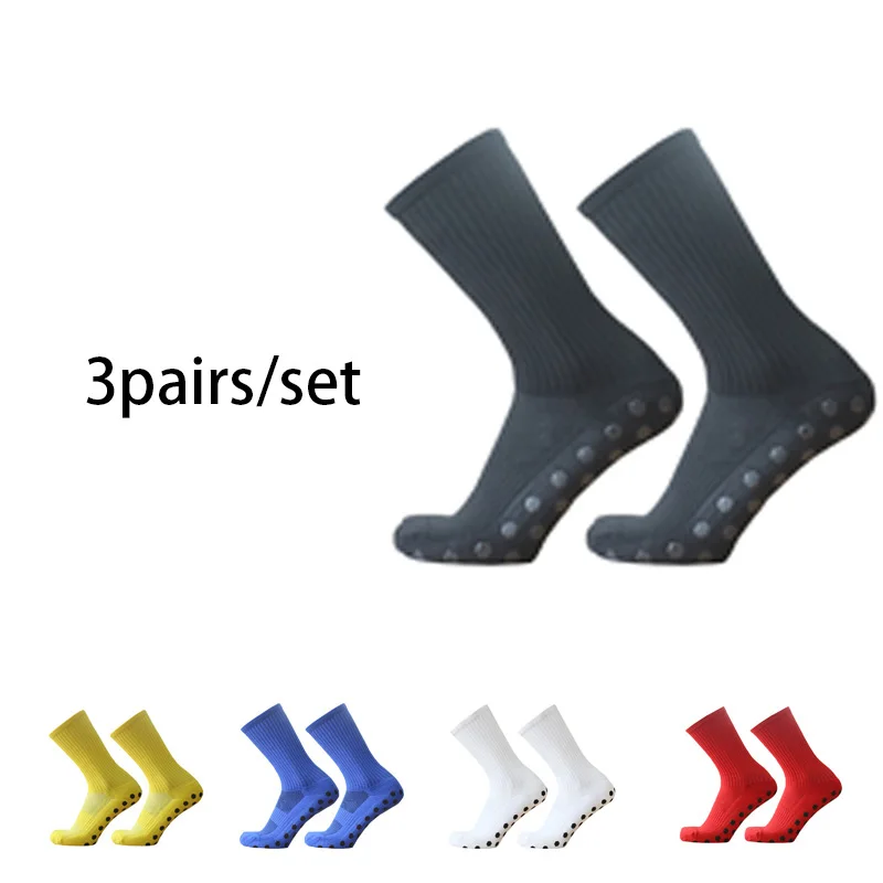 

3 пары/компл. шестигранные спортивные футбольные носки для мужчин и женщин, мужские спортивные футбольные носки средней длины