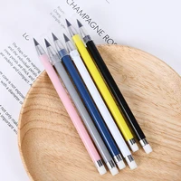 korean solid color colorful students inkless pencils primary school students simple non sharpening not easy to break active lead