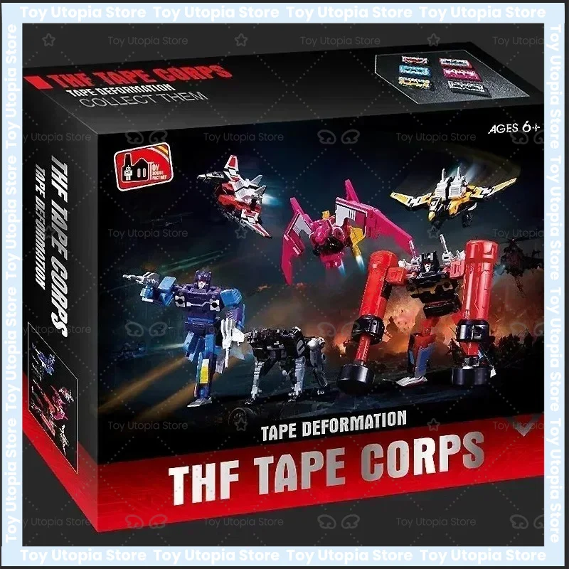 Фото Игрушки-трансформеры G1 THF THF-01J Soundwave THF Tape Corps THF01J THF01-J, Walkman-кассетница, шедевр KO MP13 №4