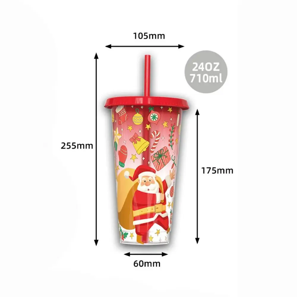 Модная пластиковая чашка меняющая цвет обеденные принадлежности многоразовая