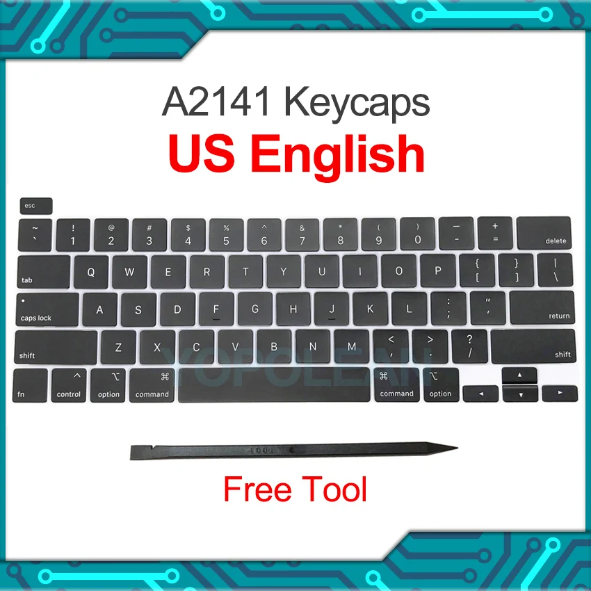Новый ноутбук A2141 A2289 A2251 Набор колпачков для клавиш США Macbook Pro Retina 13 &quot16"