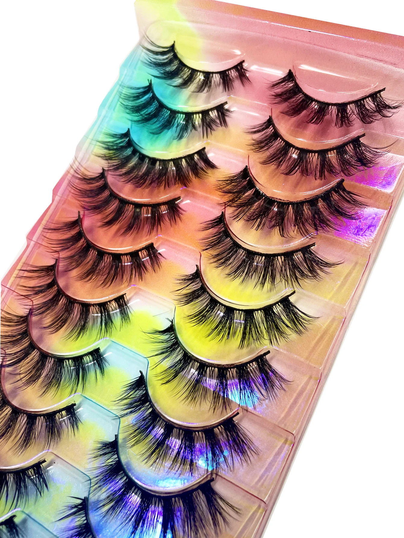 

Big Eye's Secret 3/5/10 Pairs Eyelashes 3D Mink Lashes Natural Long 1 box Mink Eyelashes 3D False Eyelashes Full Strip Lashes