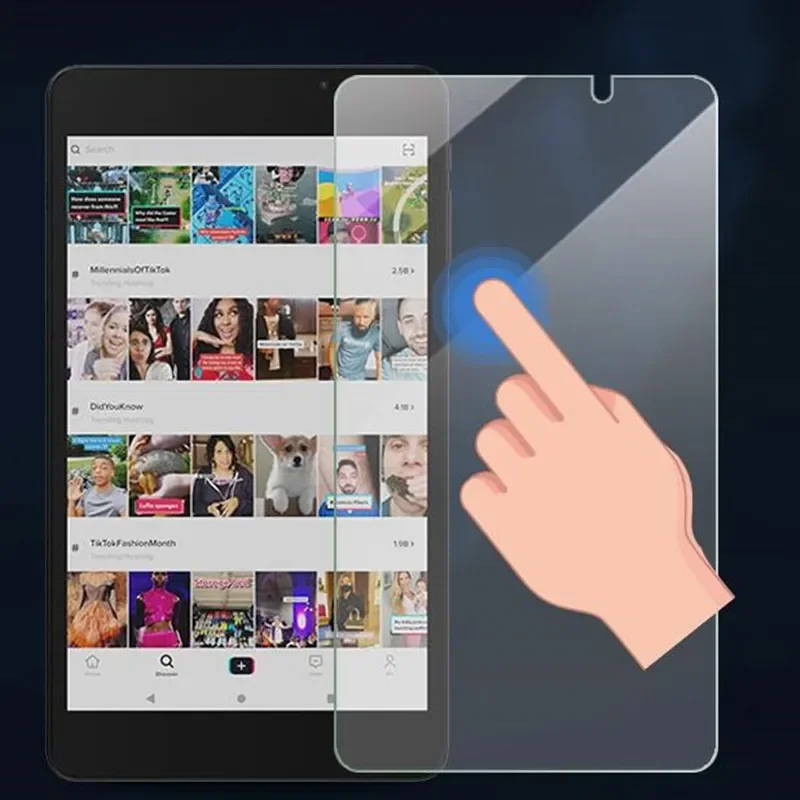 Рисунок 4 - Закаленное стекло твердостью 9H для ALLDOCUBE iPlay8T
