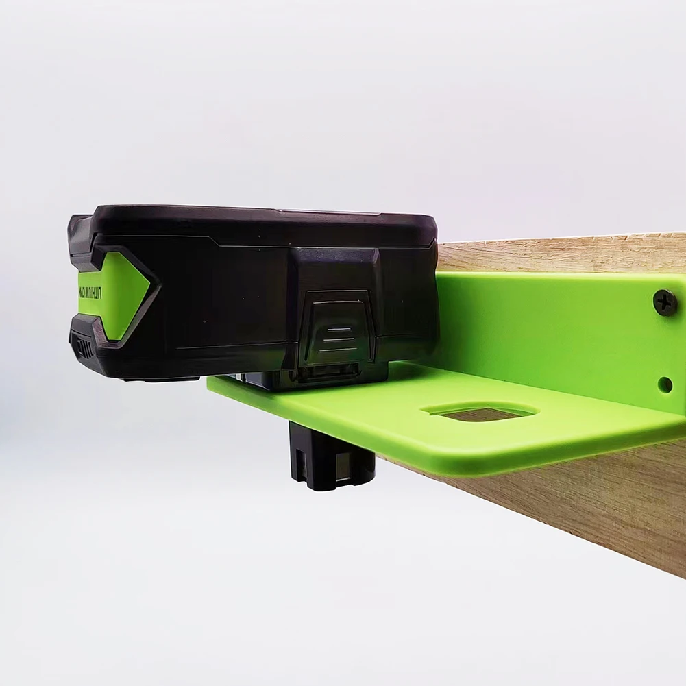 

Rack Hanger DIY Tool Mount 1/3pcs ABS DIY Green Plastic Wall Mount Garage High Quality For Drill Impact Driver