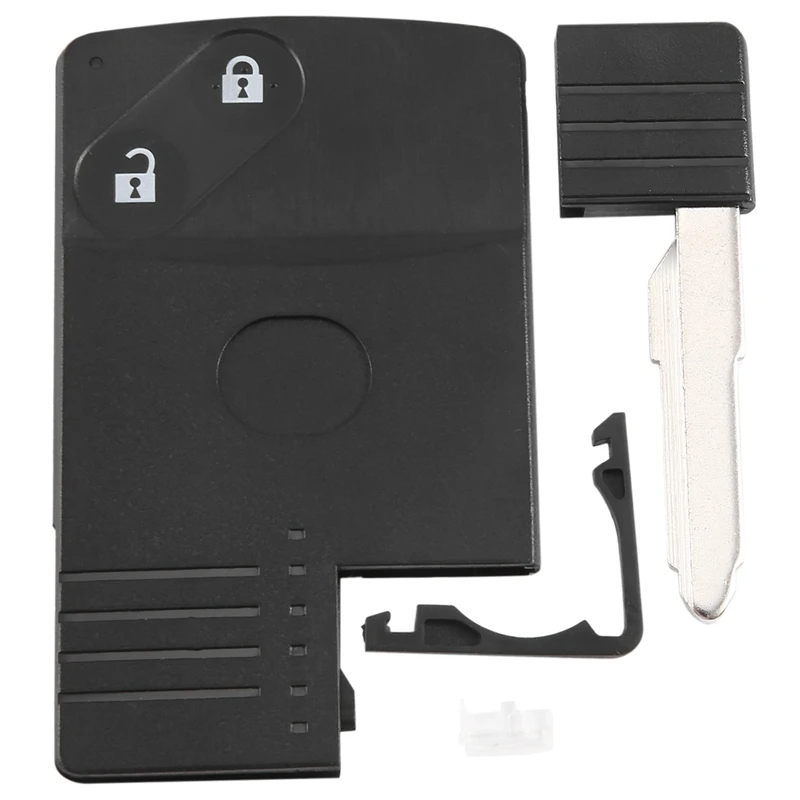 2-кнопочный чехол для смарт-карт с дистанционным управлением Mazda 5 6 CX-7 CX-9 RX8 Miata