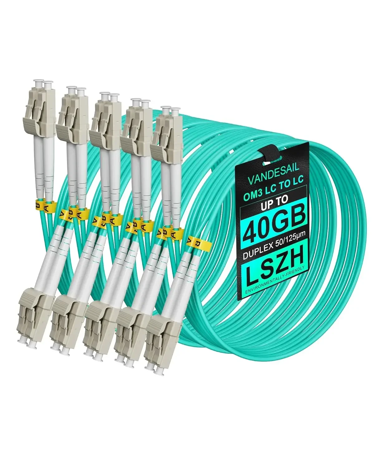 Vandesail OM3 LC-LC 0 2 м/0 5 м/1 м/2 м/3 м/5 м7 м дуплексный оптоволоконный патч-кабель | Интернет