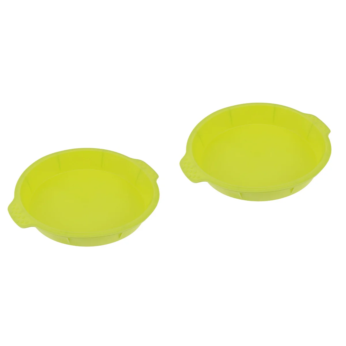 

2 pcs Silicone Cake Pans Round Pie Pan Silicone Round Baking Pan Pie Baking Pan Round Bread Baking Pan Nonstick Cake Tin