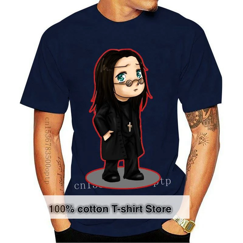

New Ozzy Osbourne T Shirt Guys 2021 Unique Clothes Home Wear Normal Loose T-Shirt Men's Summer o-Neck Personalized Teen Tshirts