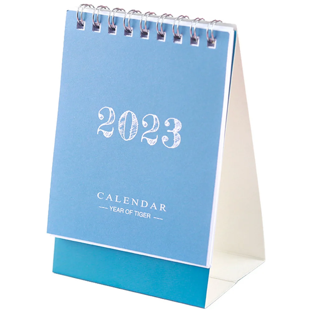 

Chinese Decor Stand Calendar Home Table Calendar Mini Daily Schedules Small Tabletop Calendar 2023 Mini Desk Calendar