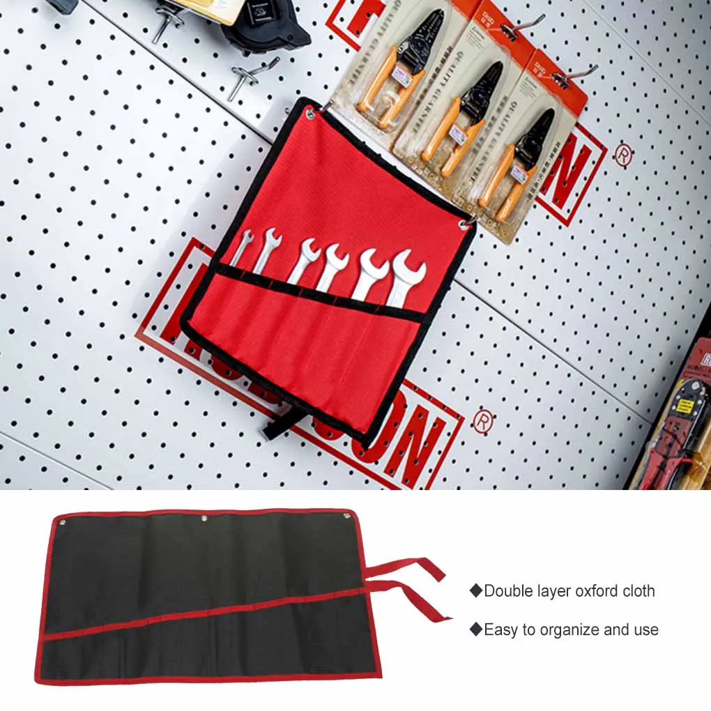 

Tools Kit Pocket Folding Waterproof Wrench Carry Bag Portable Pouch