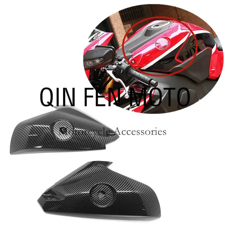 

Carbon Fiber Paint Gas Tank Side Cover Panel Fairing Fit For Honda CBR1000RR 2017-2019