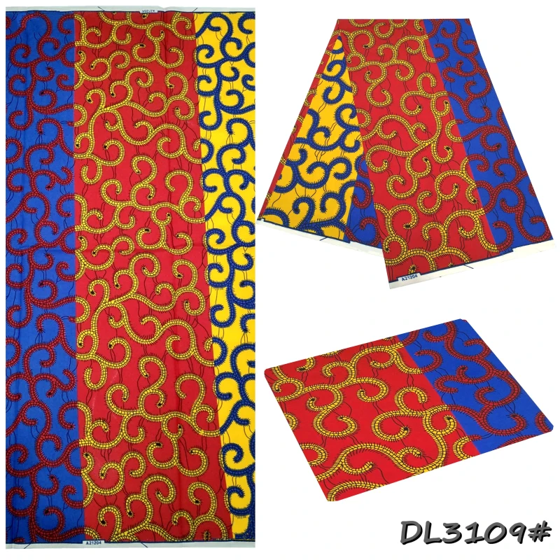 Африканская ткань с геометрическим узором полиэстер восковым принтом |