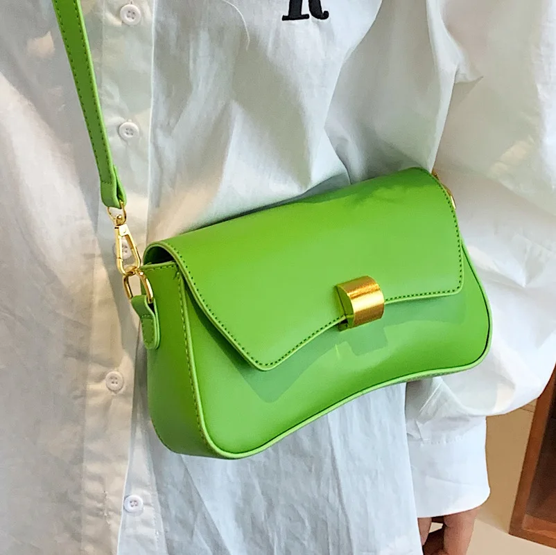 

PU Leather Women's Small Square Bag 2022 Summer Ins Chic Crossbody Pack Fashion Versatile Handbags Purse Casual Shoulder Bags