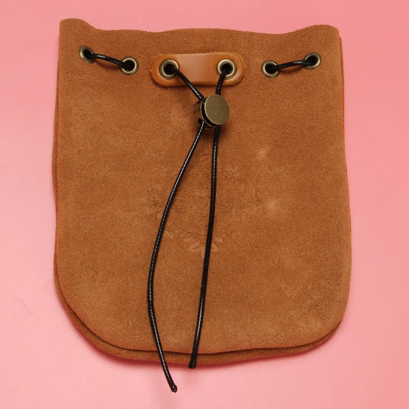Уличная кожаная сумка для монет на шнурке сумки упаковки ювелирных изделий Calabash |