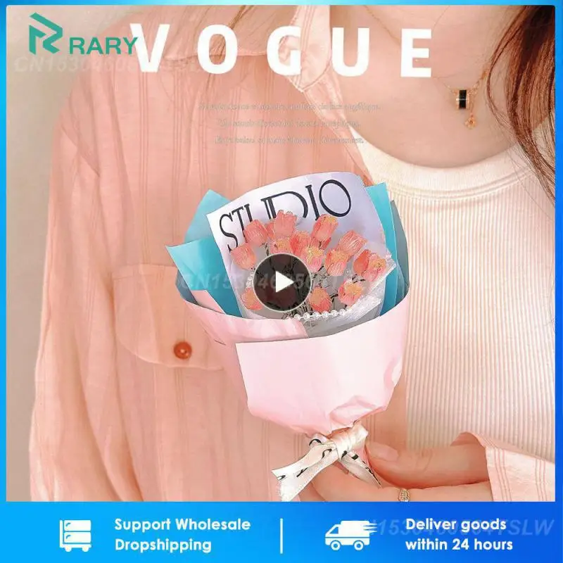 

1~10PCS Nightlight Durable Uniform Light Night Light Bouquet Bag 3 Paragraph 1 Set Bouquet Night Light