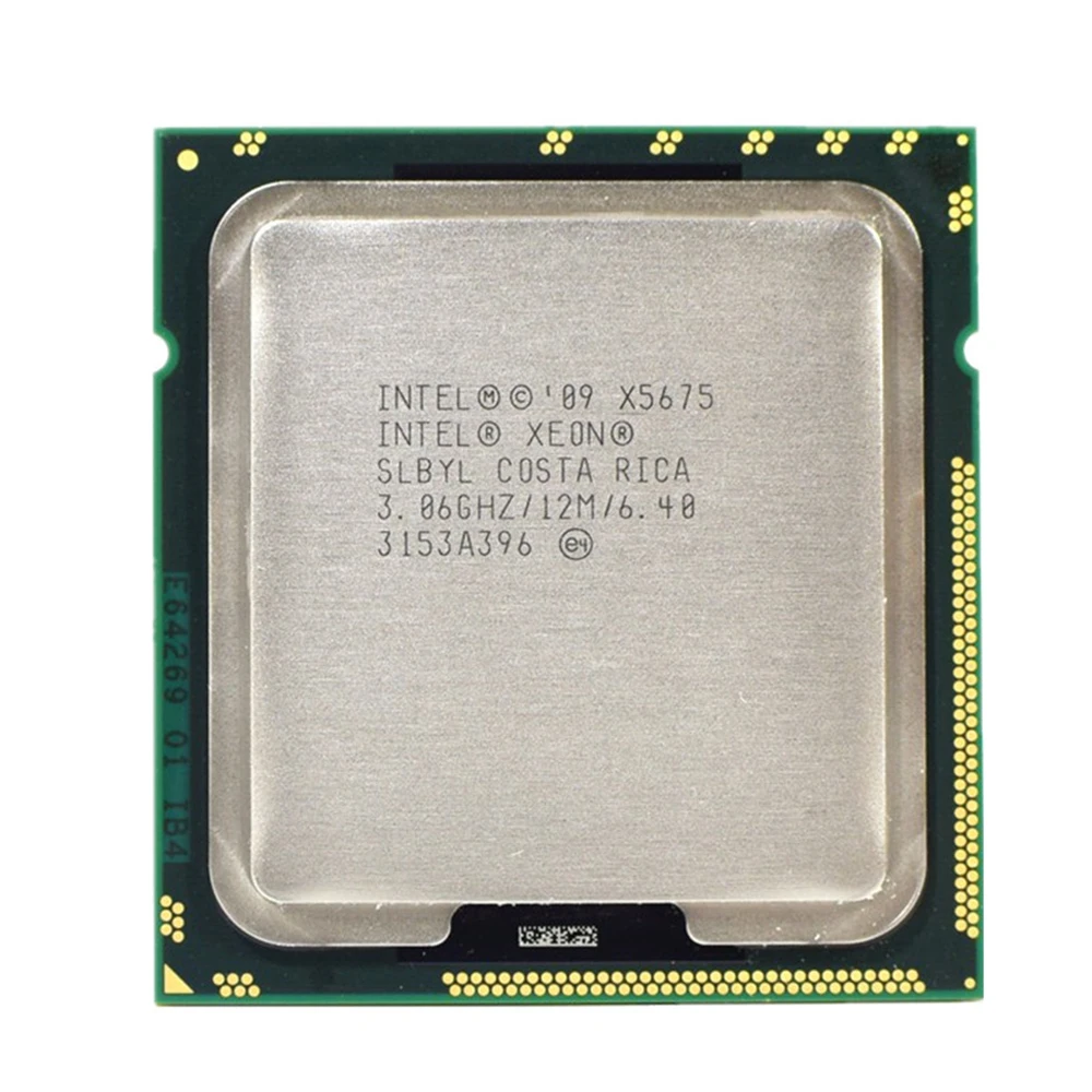 

Intel Xeon X5675 3.06GHz 12M Cache Hex 6 SIX Core Processor LGA 1366 SLBYL CPU