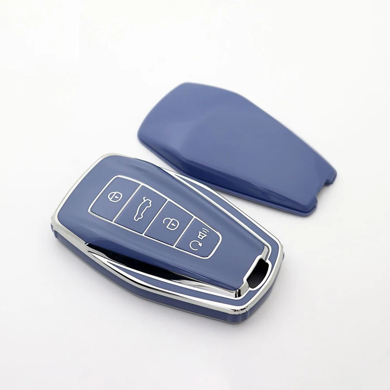 

Чехол из ТПУ для автомобильного ключа-брелока, чехол для Geely Coolray 2019-2020 Atlas Boyue NL3 Emgrand X7 EX7 SUV GT GC9 Borui, аксессуары