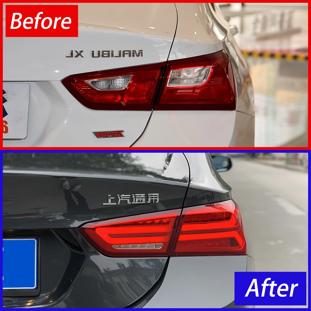 Автомобильные задние фонари в сборе для Chevrolet Malibu XL 2016-2019 автоматические