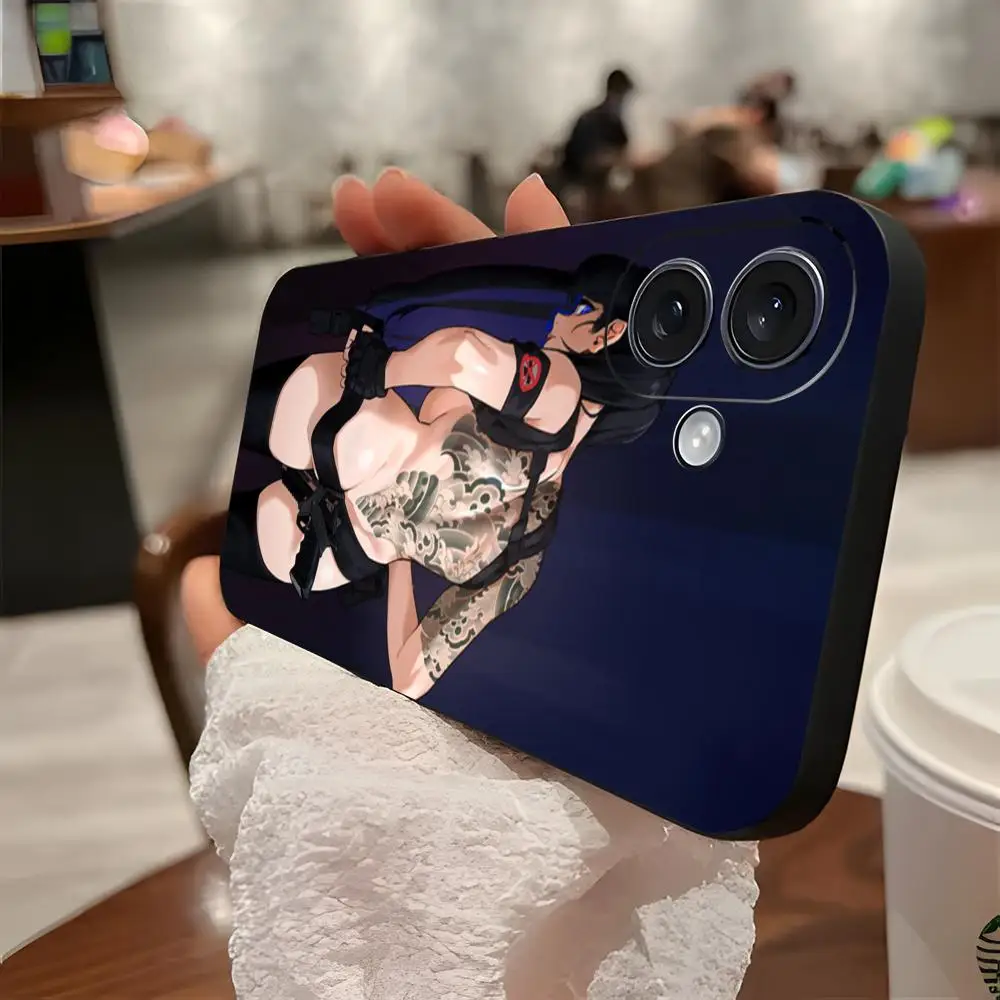 Чехол для телефона Hot Cool Kill La с аниме iPhone 16 15 14 13 12 11 X XR XS 8 Plus Mini Pro Max мягкий черный