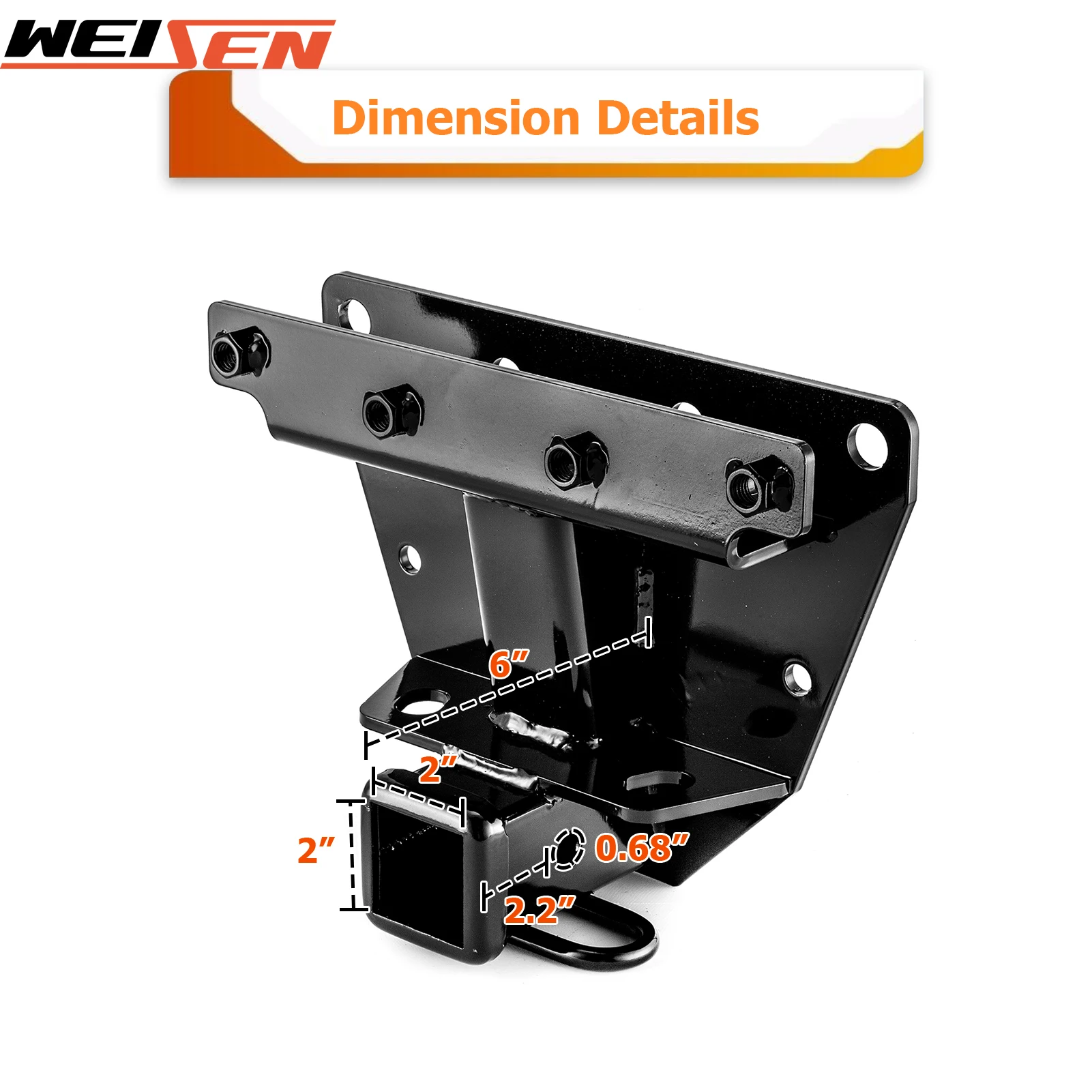 Для Jeep Grand Cherokee WK 2005-2010 гг. автомобильный класс 3 сцепный сцепь для прицепа 2 дюйма