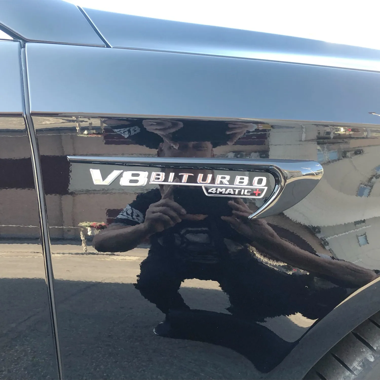 2 шт. автомобильные наклейки с эмблемой на крыло вентиляционного отверстия V8 BITURBO