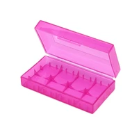 battery plastic case storage box for 18350 650 500 cr123 batteries conservation rechargeable battery container organizer