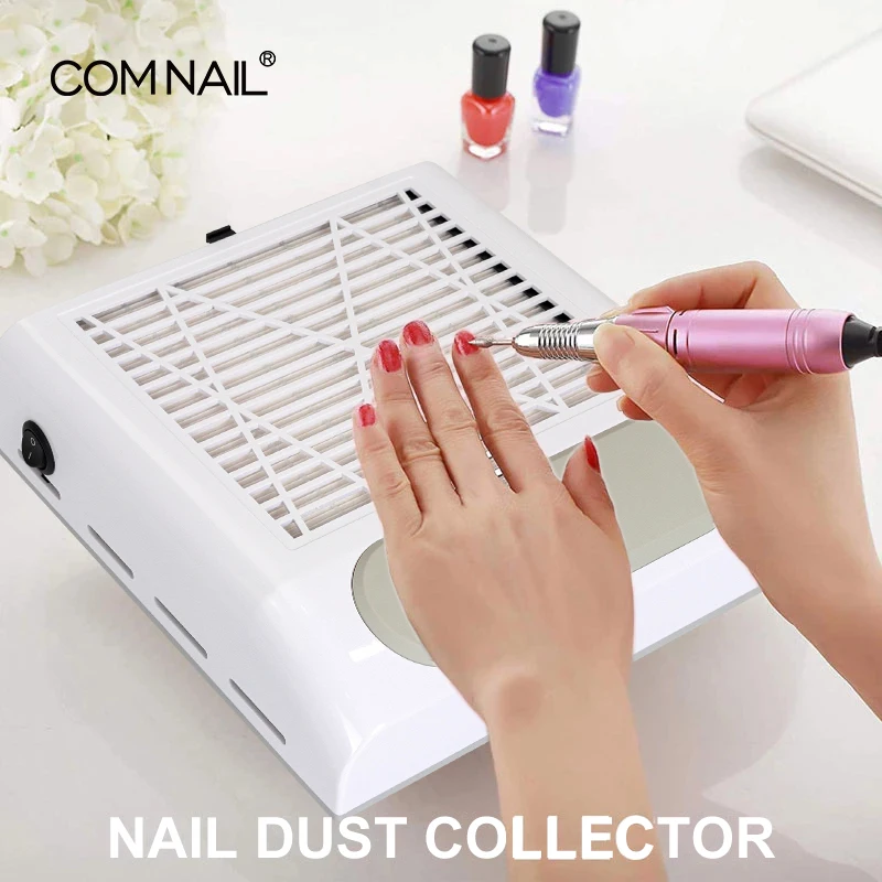 

80W Powerful Vacuum Cleaner for Manicure Hood Machine Nail Dust Suction Collector Vacuum Cleaner for Nails Salon Equipment