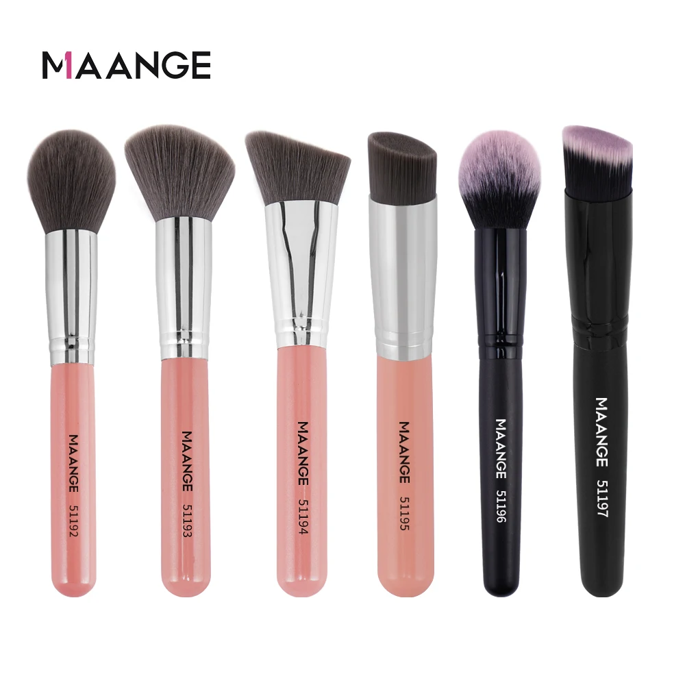 Крупные кисти для макияжа MAANGE 1 шт. мягкая кисть пудры румян консилера