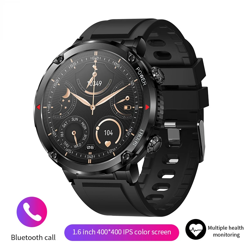 

600mAh Bluetooth Call Men Smartwatch IPS Sport Fitness Tracker IP68 Waterproof Various Dials Hi-Fi Speakers Men Smart Watch Hot