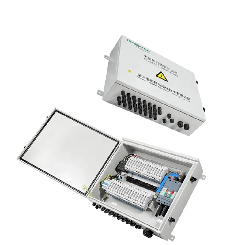 

IP65 6 8 10 12 16 24 Ways DC Solar System Array String Combiner Box