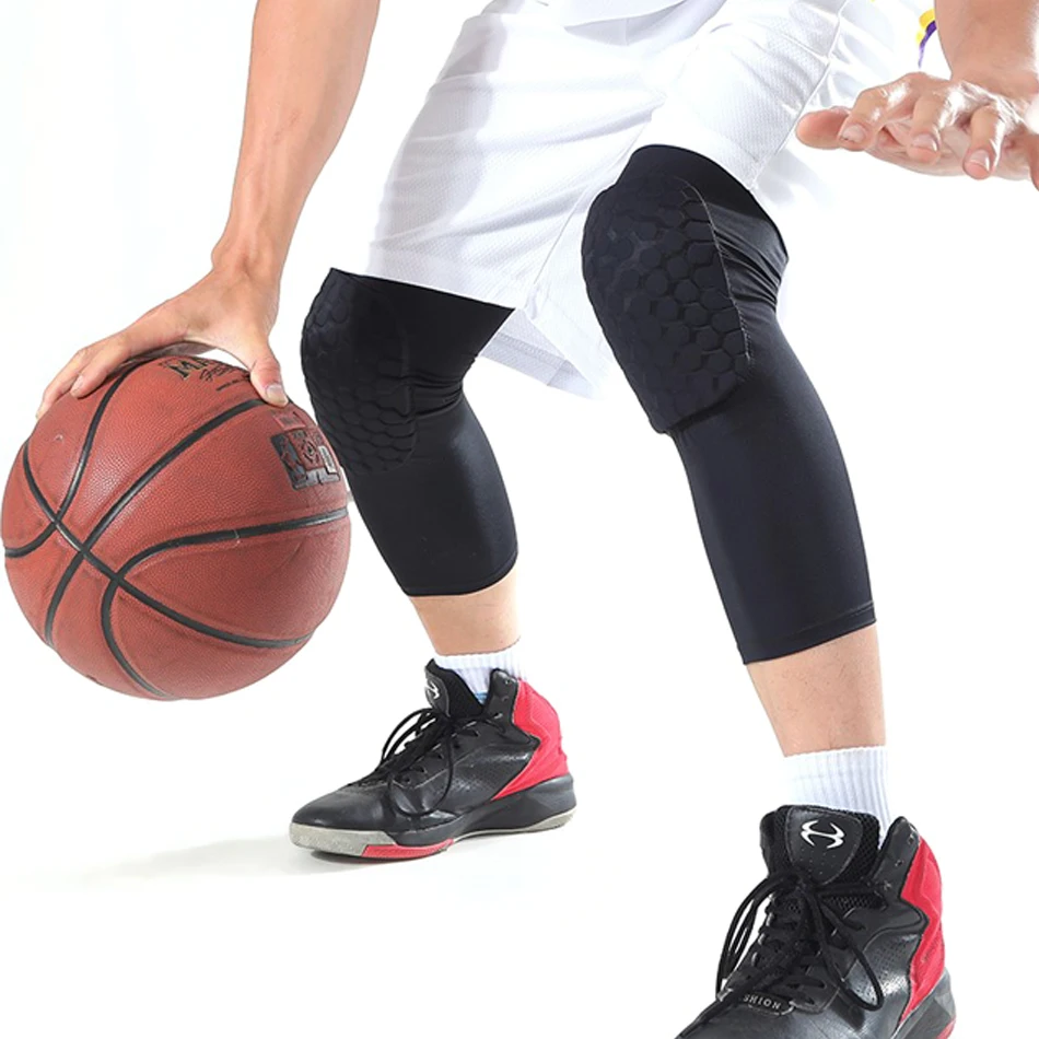 

Basketball Kneepads Compression Sleeve Knee Brace Support Protector for Men Fitness Volleyball Support Gear Leg Warmers