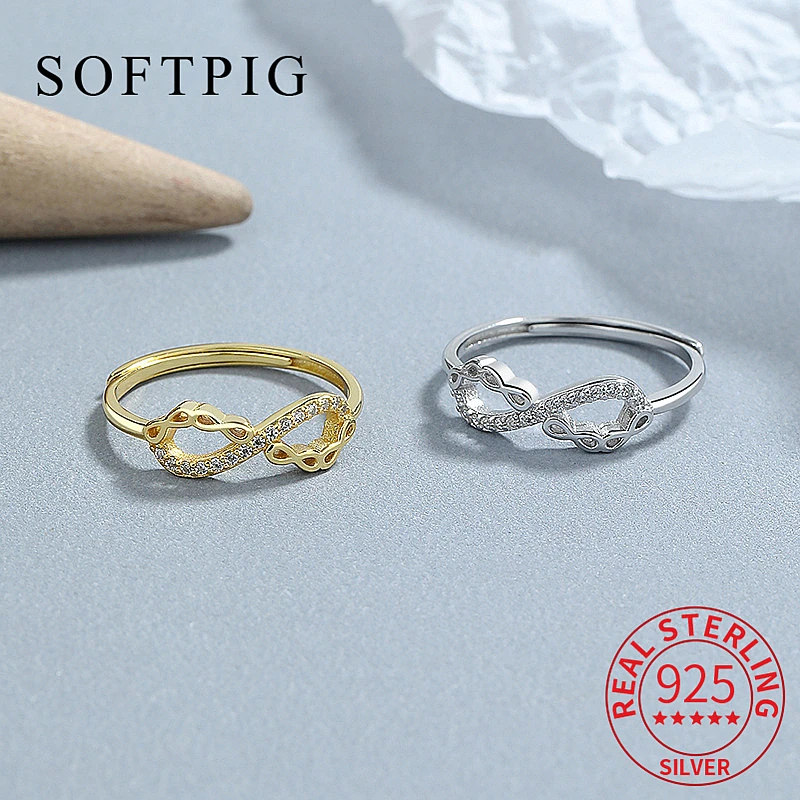 Женское кольцо из серебра 925 пробы с геометрическим рисунком